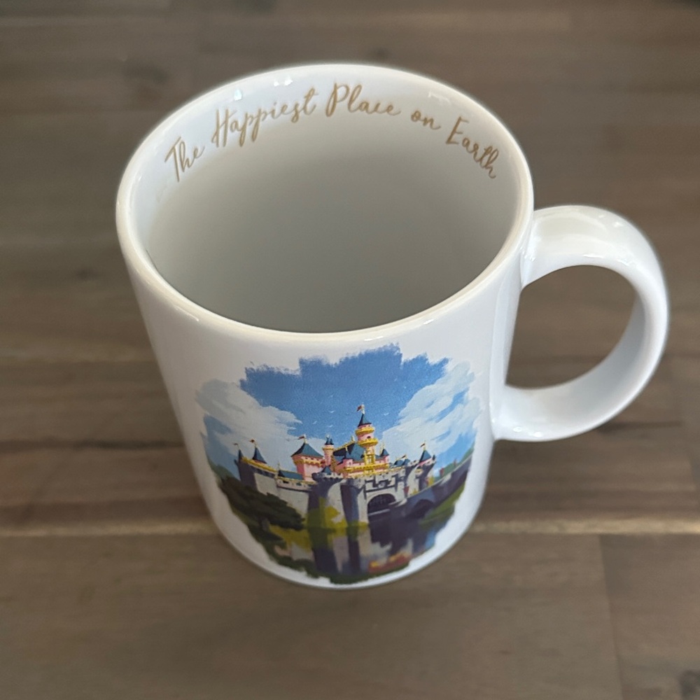 Disneyland Ceramic Mug with Castle Design